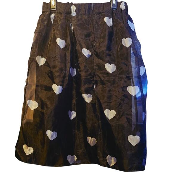 Her Destiny heart knee length skirt size xl - Picture 2 of 5